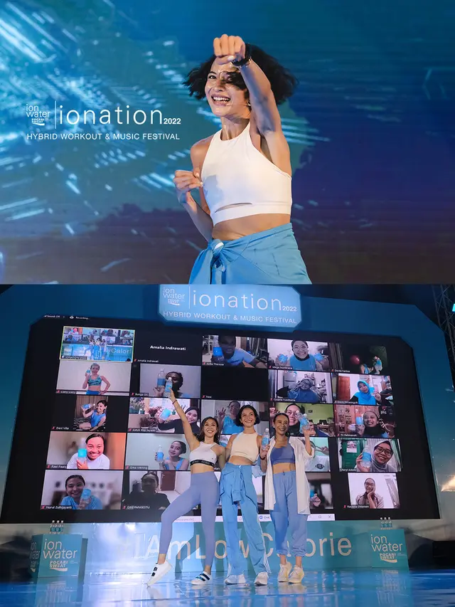 Serunya IONATION 2022 Hybrid Workout & Music Festival, Olahraga Bareng Sambil Nonton Konser