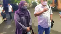 Pemimpin Redaksi Tempo.co Setri Yasra terkait kasus dugaan penganiayaan jurnalis Nurhadi. (Dian Kurniawan/Liputan6.com)