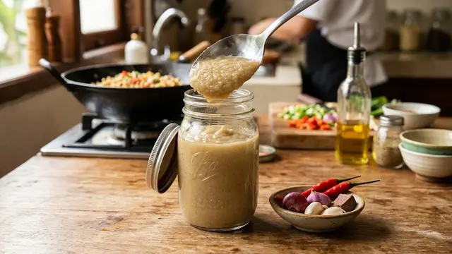 Cara Bikin Stok Bumbu Nasi Goreng Ala Abang Abang