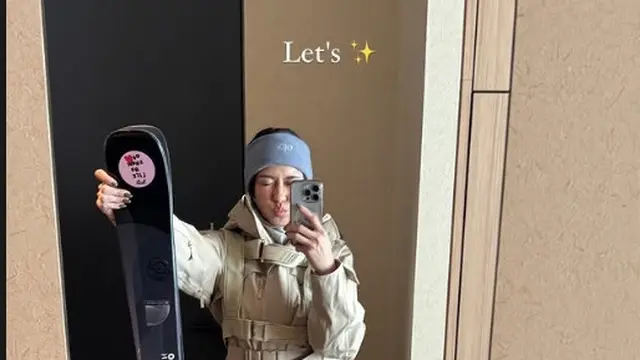 Gaya OOTD Nana Mirdad saat Akan Main Ski di Jepang (credit: instagram/nanamirdad_)