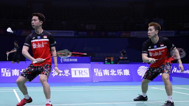 Kevin Sanjaya Sukamuljo/Marcus Fernaldi Gideon, Kejuaraan Bulutangkis Asia 2019