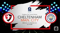 Cheltenham Town vs Manchester City (Liputan6.com/Abdillah)