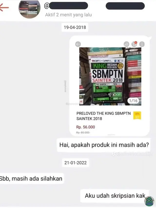 7 Chat Penjual dan Pembeli di Online Shop Ini Kocak Sekaligus Geregetan