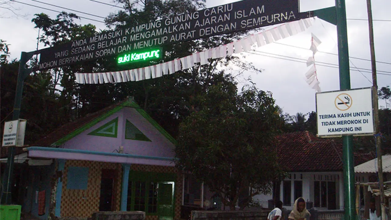Unik, Warga di Kampung Ini Tak Menerima Perokok