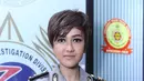 Kecantikan Jupe dengan mengenakan seragam polisi ini juga mendapat banyak pujian dari para nitizen. (Nurwahyunan/Bintang.com)