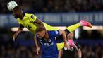 Tottenham Hotspur belum mampu lepas dari bayang-bayang degradasi dari Liga Inggris musim 2025/2026 menyusul kekalahan mereka dari Chelsea pada Selasa (19/05/2026) waktu setempat. (AFP/Adrian Dennis)