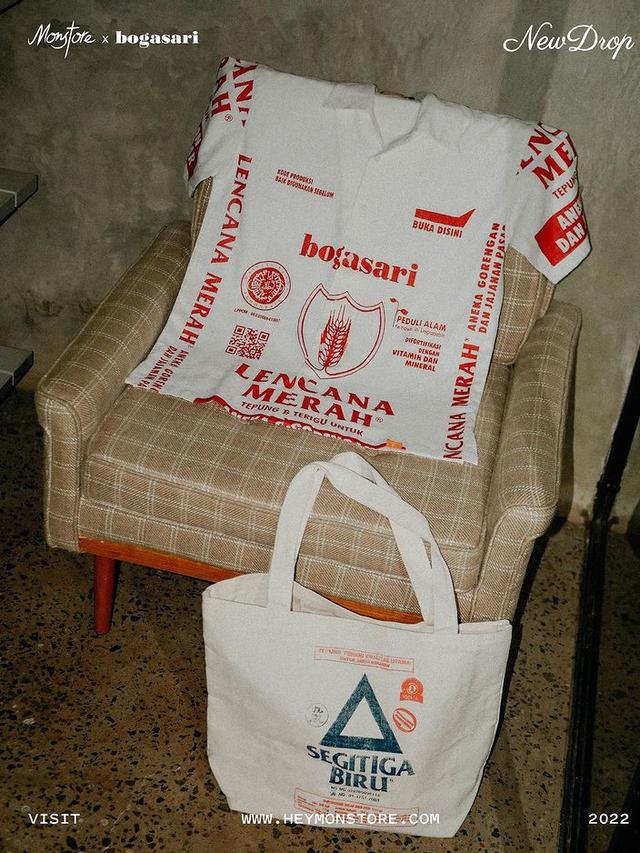 Uniknya Kolaborasi Brand Lokal dan Tepung Legendaris, Ada Kemeja hingga Tote Bag