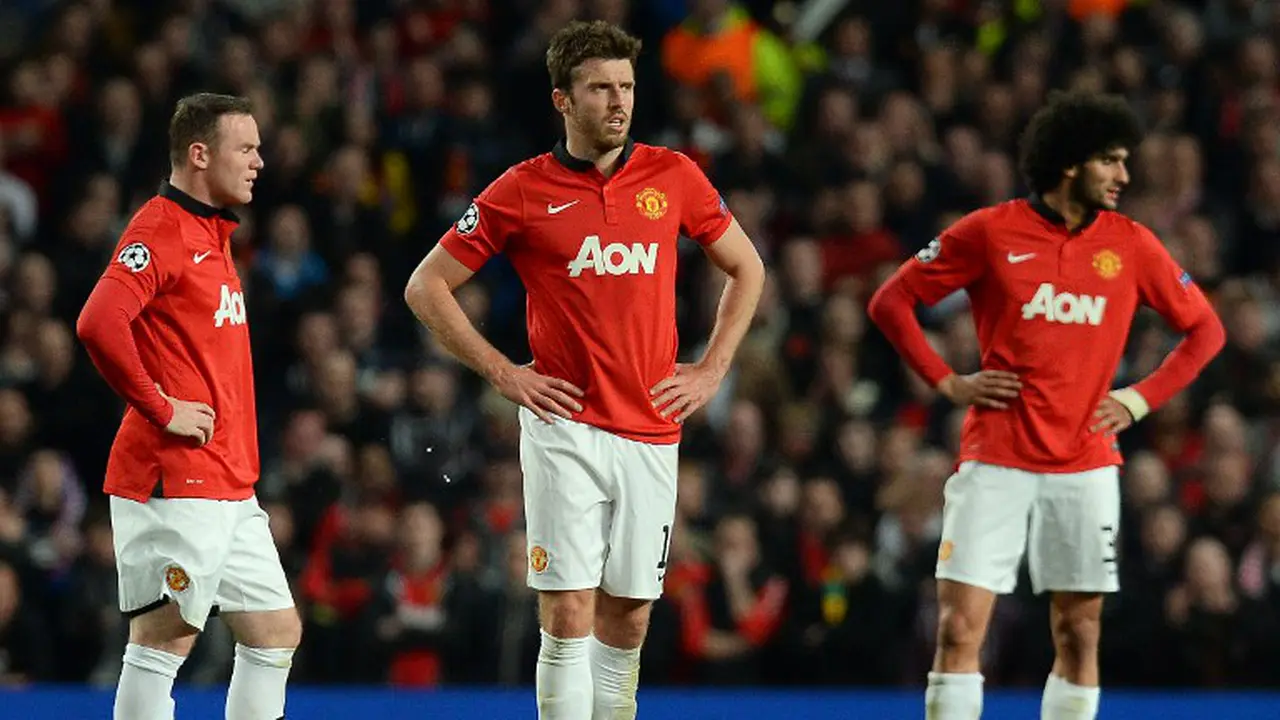Manchester United kontra Bayern Muenchen (ANDREW YATES / AFP)
