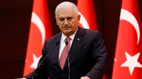 PM Turki Binali Yildirim menyampaikan komentar terkait kudeta. (Reuters)