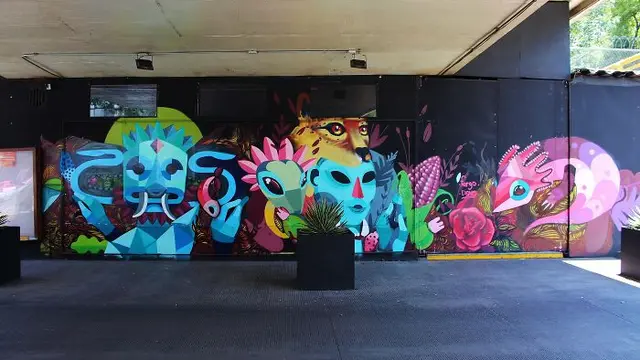 6 Karya Mural Dinding di Tengah Kota Ini Unik, Manjakan Mata