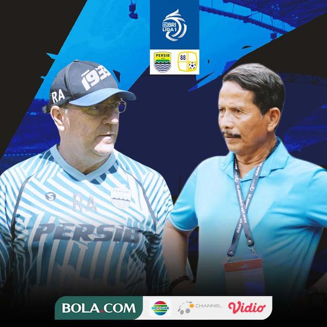 BRI Liga 1 - Duel Pelatih - Persib Bandung Vs Barito Putera