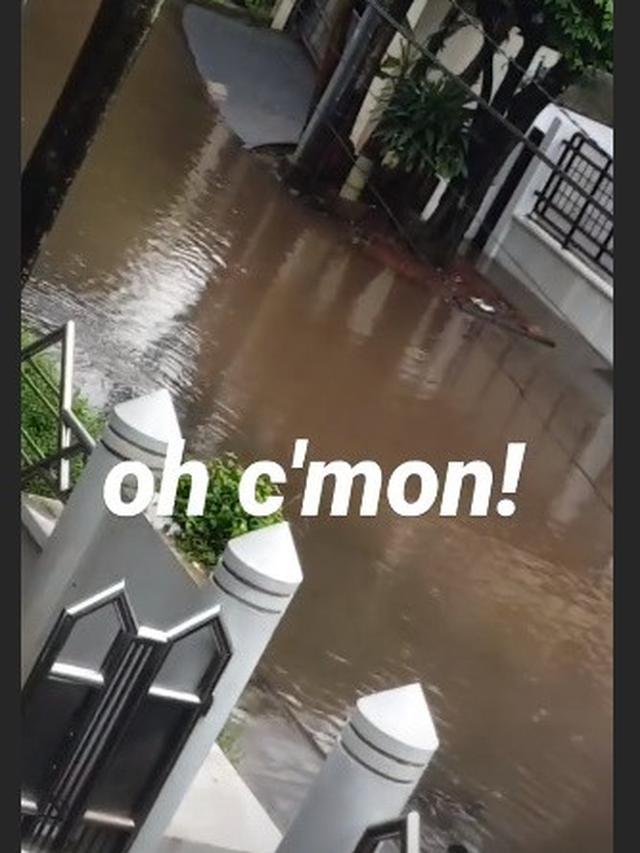 Jakarta Banjir Lagi, Rumah 6 Artis Ini Juga Jadi Korban