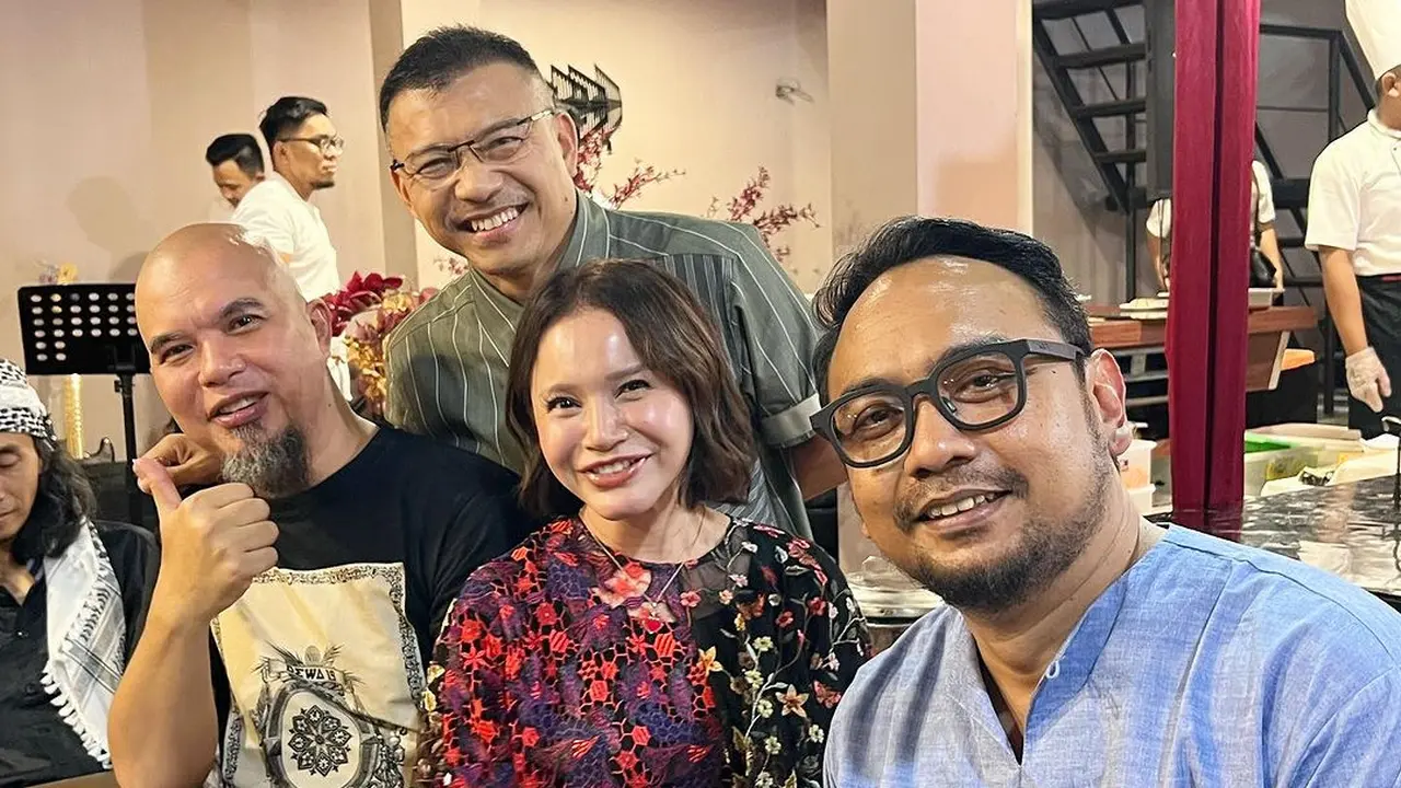 Potret beberapa seleb di ulang tahun Anang (Sumber: Instagram/@meisya__siregar)