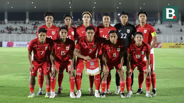 Foto: Timnas Indonesia U-23 Takluk dari India dalam Laga Uji Coba, Dony Tri Sempat Tipiskan Skor Skuad Garuda Muda