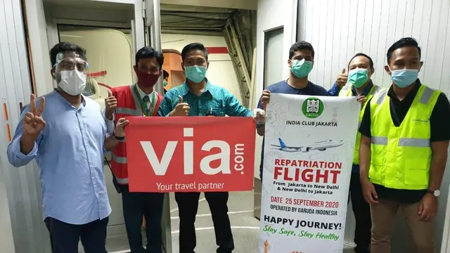 Penerbangan Pemulangan Ketiga yang Banyak Dinantikan Warga Negara Indonesia dan India
