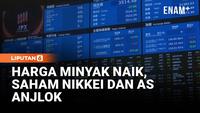 Harga Minyak Naik, Saham Nikkei dan AS Anjlok Lagi di Tengah Perang Iran