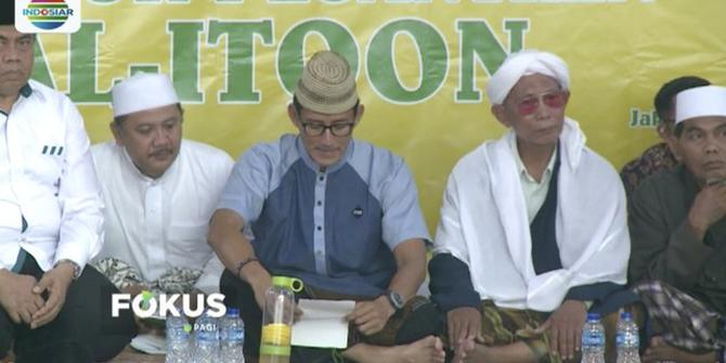 Sandiaga Uno Peringati Isra Mikraj di Ponpes Cengkareng