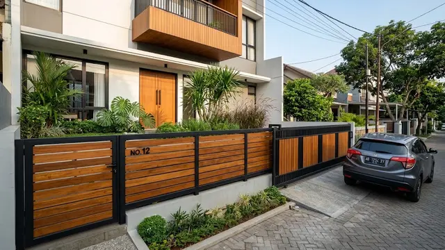 Model Pagar Rumah Minimalis untuk Lahan Sempit