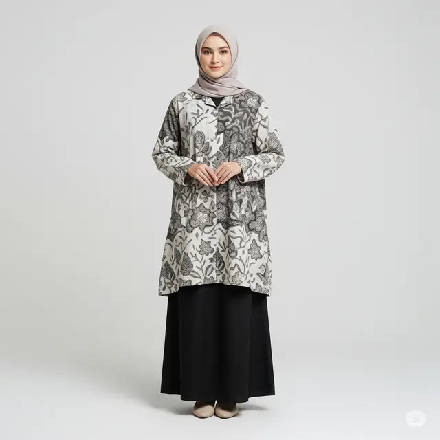 7 Model Baju Batik buat Umroh yang Nyaman dan Elegan