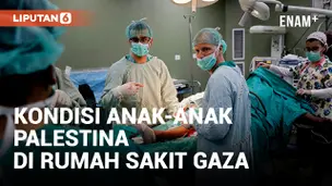 Dokter yang Berkunjung ke Rumah Sakit Gaza Tercengang Lihat Kondisi Anak-Anak Palestina yang Terluka