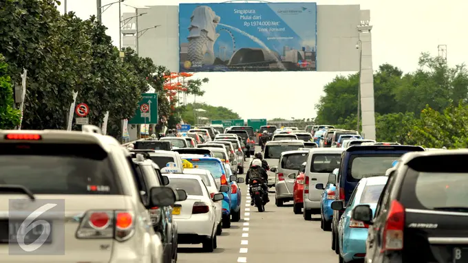 Ilustrasi kemacetan. (Liputan6.com/Faisal R Syam)