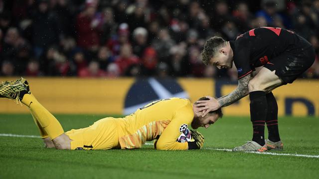 Aksi Jan Oblak Saat Singkirkan Liverpool di Liga Champions