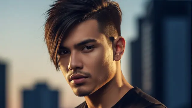 Model Rambut Emo Pria Pendek