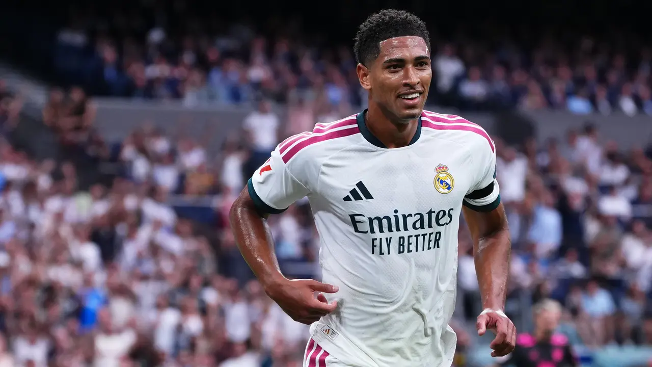 Pemain Real Madrid Jude Bellingham