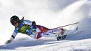 Foto Olahraga Terbaik - Atlet ski asal Swiss, Lara Gut, tampil pada FIS Alpine Ski World Cup di Soelden, Austria, Sabtu (22/10/2016). (EPA/Gian Ehrenzeller)