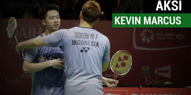 VIDEO: Aksi-aksi Terbaik Kevin Sanjaya/Marcus Gideon