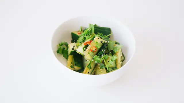 Creamy Cucumber Salad