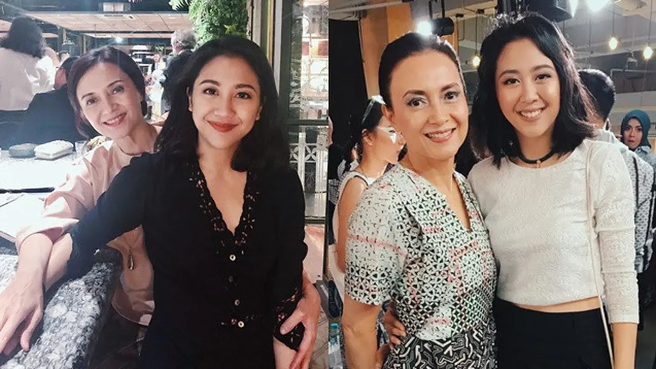 6 Potret Kebersamaan Sherina Munaf dan Ibunda, Bak Kakak Adik