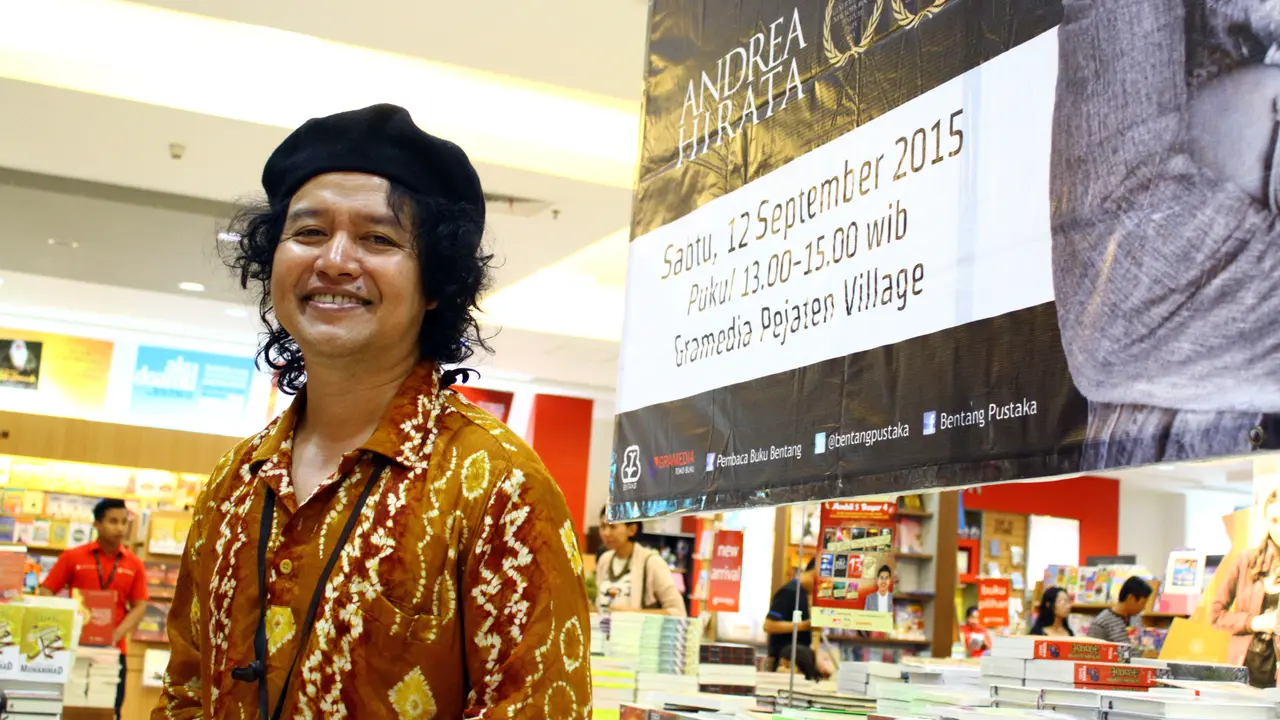 [Bintang] Andrea Hirata dan Meda Kawu