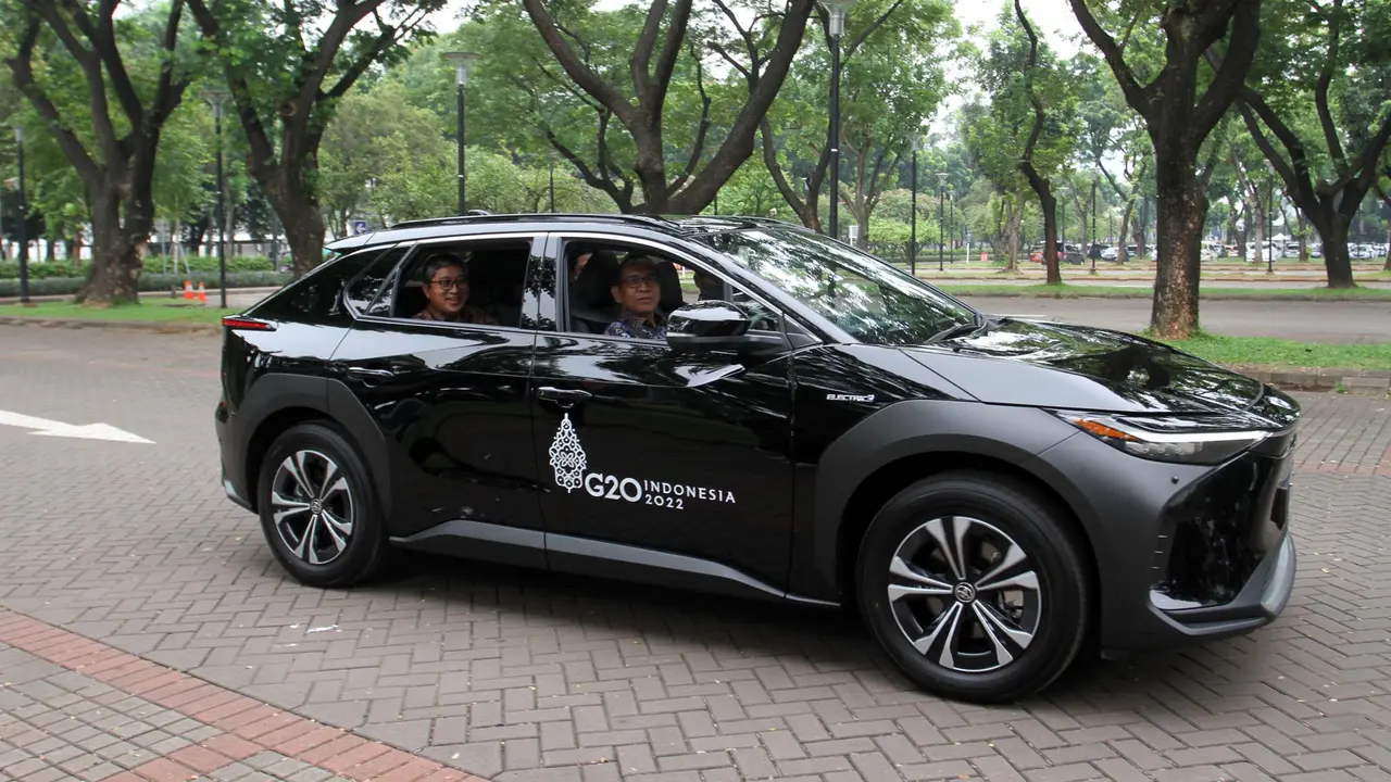 Toyota bZ4x Jadi Mobil Operasional KTT G20 (Ist)