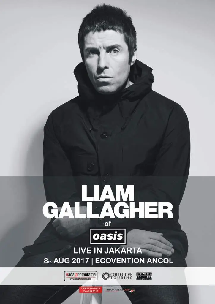 Konser Liam Gallagher Jakarta