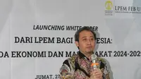 Dekan FEB UI Teguh Dartanto