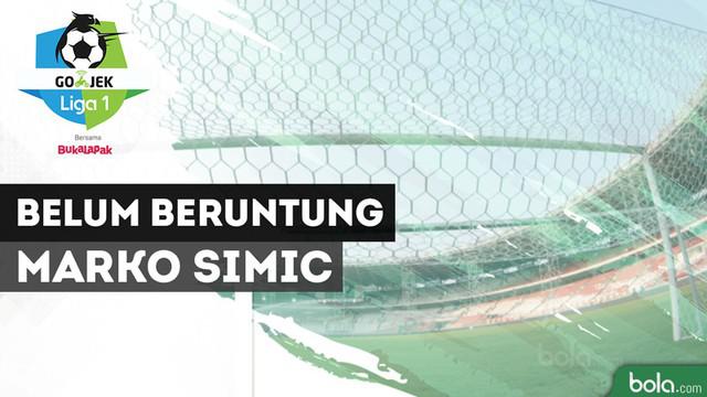 Berita video striker Persija Jakarta, Marko Simic, yang punya banyak peluang dan seperti belum beruntung ketika menghadapi Bhayangkara FC pada laga pembuka Liga 1 2018, Jumat (23/3/2018).