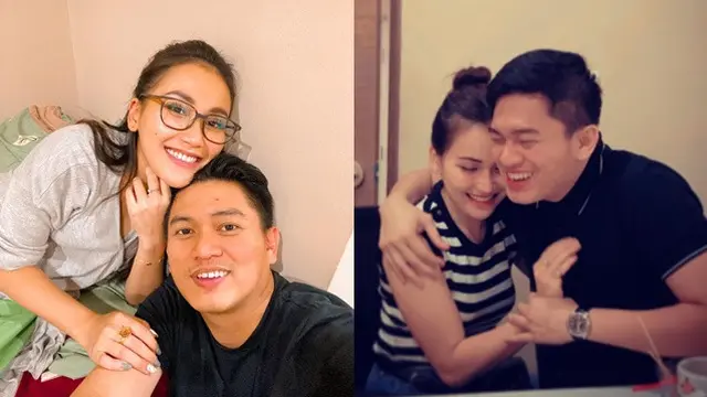Makin Lengket, Ini 7 Potret Mesra Ayu Ting Ting dan Adit Jayusman
