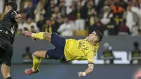 Gokil! Bawa Al Nassr Menang, Cristiano Ronaldo Cetak Gol via Tendangan Salto