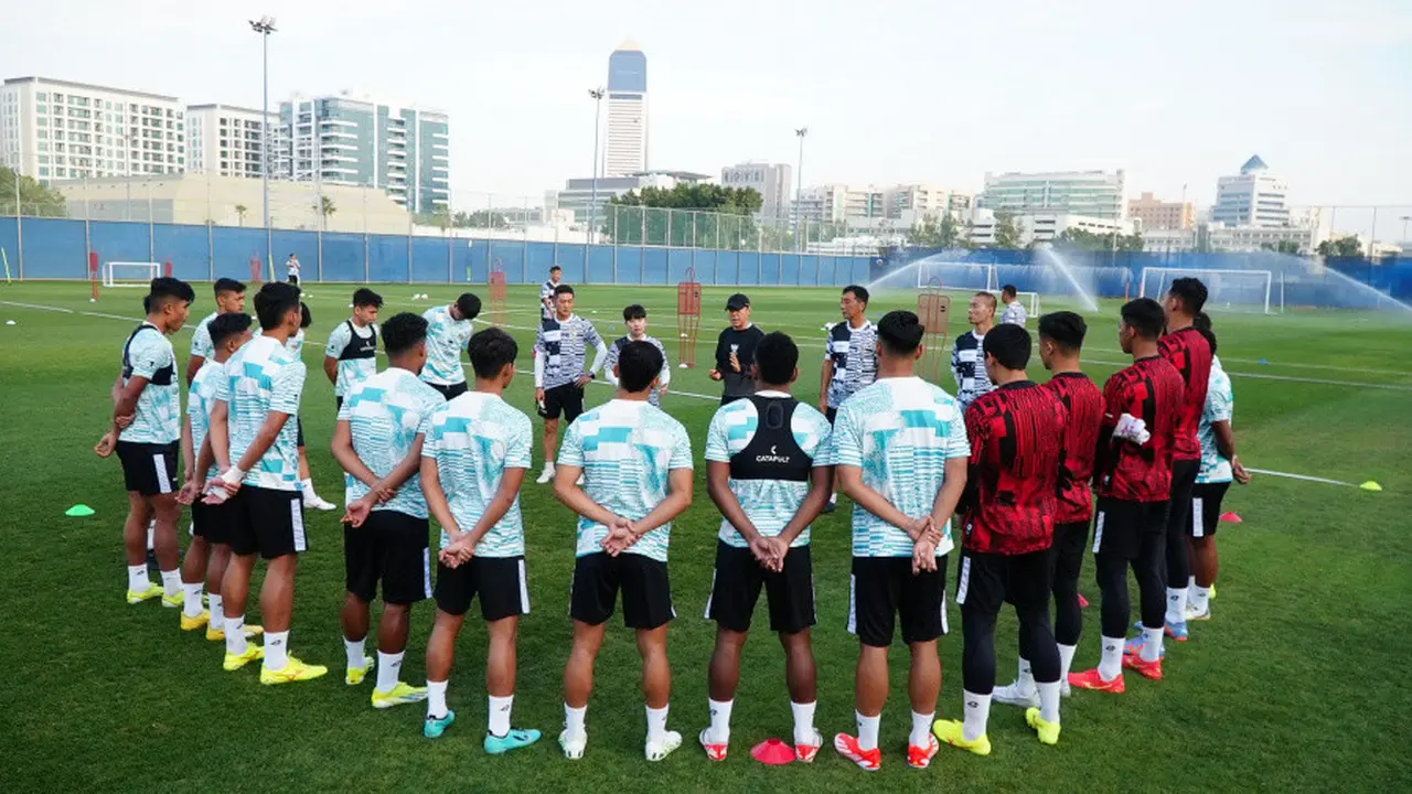 Pemusatan latihan Timnas Indonesia U-23 di Dubai, Uni Emirat Arab, untuk Piala Asia U-23 2024.