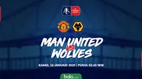 Piala FA: Manchester United vs Wolves. (Bola.com/Dody Iryawan)