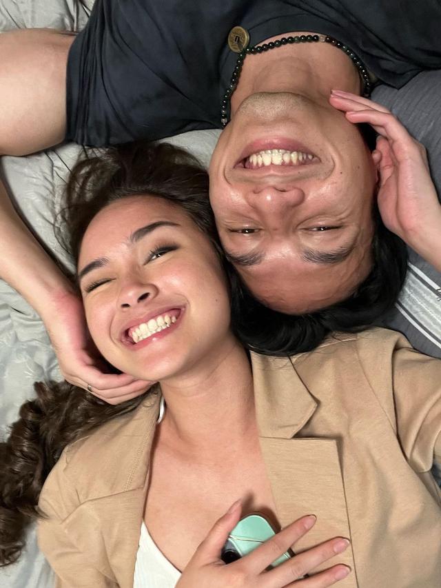 Jefri Nichol dan Caitlin Halderman. (Foto: Dok. Instagram @jefrinichol)