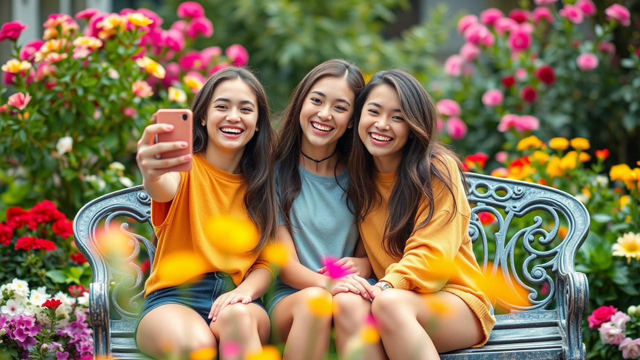 ide caption bareng bestie