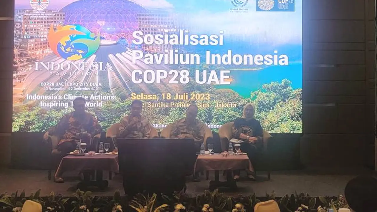Paviliun Indonesia Siap Angkat Pengurangan Emisi Gas Rumah Kaca dan Tampilan Futuristis di COP28 Dubai 2023