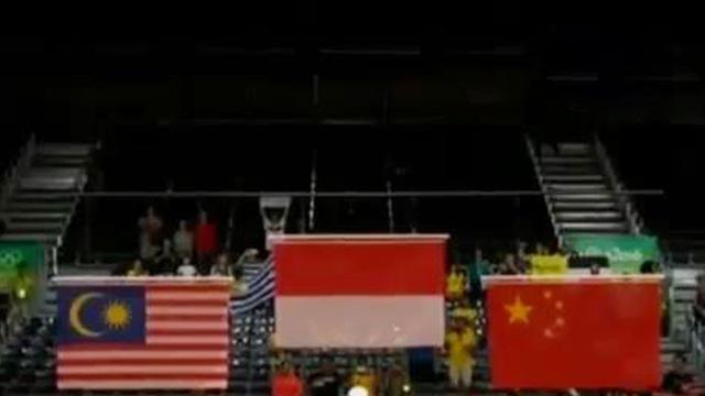  Bendera Indonesia Berkibar Berkat Kemenangan Owi-Butet 