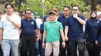 Menko PM bersama Dirut BPJS Kesehatan Ajak Masyarakat Terapkan Gaya Hidup Sehat untuk Dorong Pertumbuhan Ekonomi