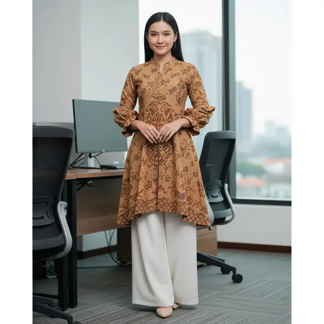 Blouse Lengan Balon Rempel