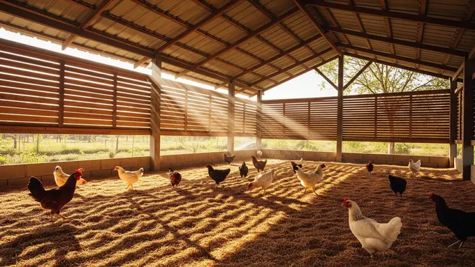 Desain Kandang Ayam Hemat Biaya tapi Tidak Bau