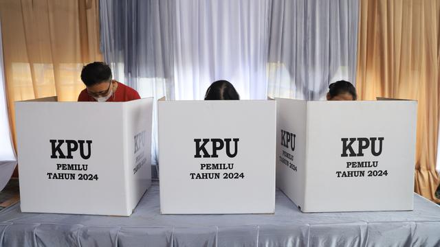 Pencoblosan atau pemungutan suara Pemilu 2024