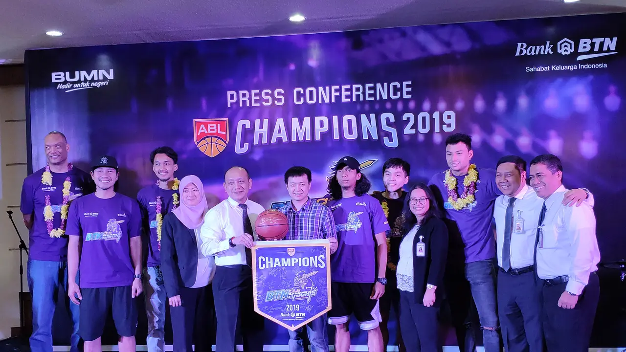 Juara ABL, BTN CLS Knights Gelar Syukuran